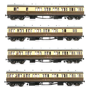 LHT-620 GWR suburban 4 coach set (image for) LHT-620 GWR suburban 4 coach set