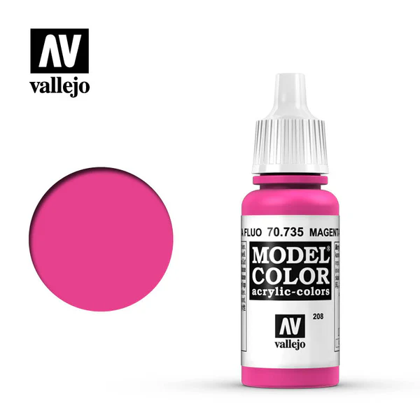 70.735 Magenta fluorescent 17ml dropper bottle (pos. 208) (image for) 70.735 Magenta fluorescent 17ml dropper bottle (pos. 208)