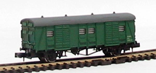 (image for) NB-015 CCT parcels van in BR Southern green