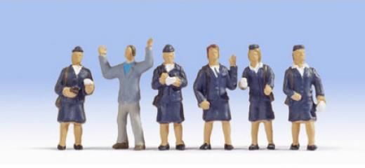 (image for) 15081 Traffic Wardens HO Gauge Figures Set