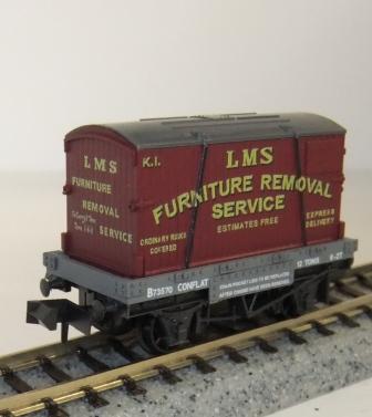 NR-21 LMS container on conflat (image for) NR-21 LMS container on conflat