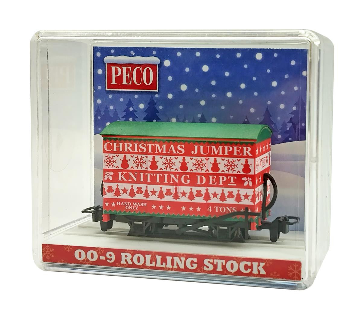 (image for) GR911 Box Van Christmas Jumper Knitting Department