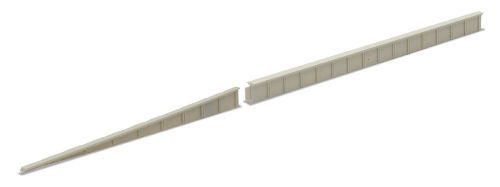 (image for) NB-68 CONCRETE PLATFORM RAMP EDGING 2PRS