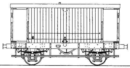 (image for) PS111 LMS (EX-MR) 20T GOODS BRAKE VAN KIT