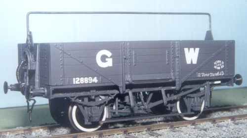 (image for) PS27 GWR 12/13T OPEN GOODS WAGON KIT
