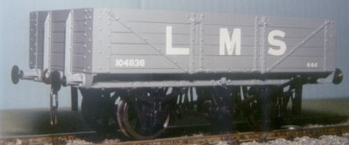 (image for) PS42 LMS 12T OPEN GOODS WAGON KIT