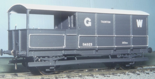 (image for) PS44 GWR 20T GOODS BRAKE VAN KIT