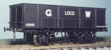 (image for) PS47 GWR 20T LOCO COAL WAGON KIT