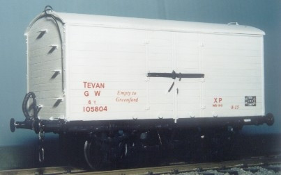 (image for) PS48 GWR TEVAN GOODS VAN KIT