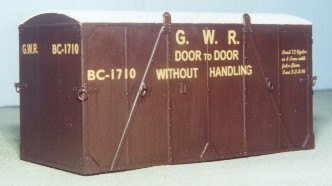 (image for) PS74 GWR/BR B CONTAINER KIT