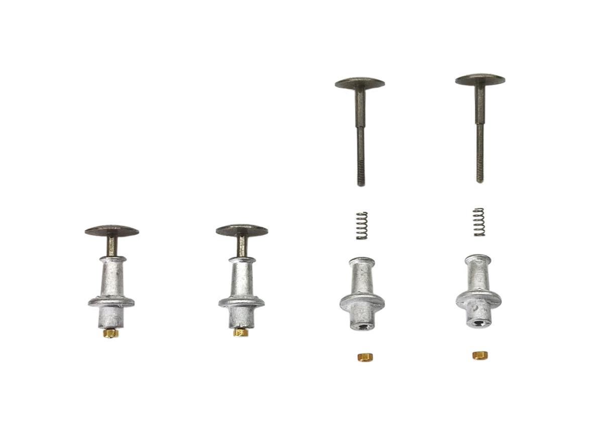 (image for) PS80 SPRUNG NB STYLE WAGON BUFFERS (4)