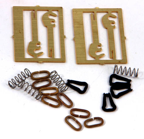 (image for) PS82 3 LINK INSTANTER COUPLINGS/HOOKS/SPRINGS (2)