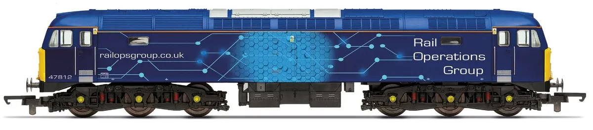 R30046 RailRoad Plus ROG, Class 47, Co-Co, 47812 (image for) R30046 RailRoad Plus ROG, Class 47, Co-Co, 47812
