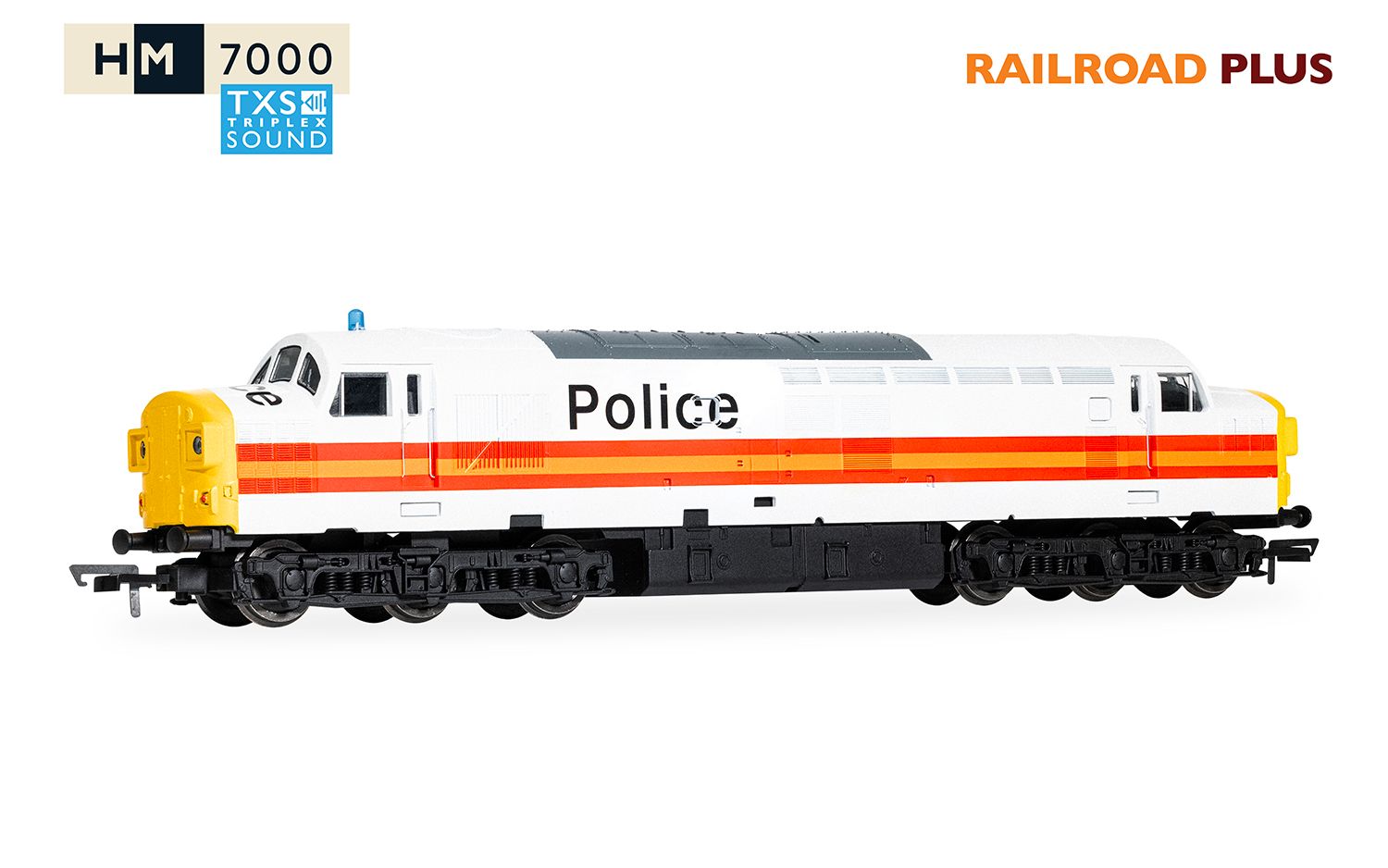 (image for) R30435TXS RailRoad: BR Class 37 '37093' Police Livery DCC Sound