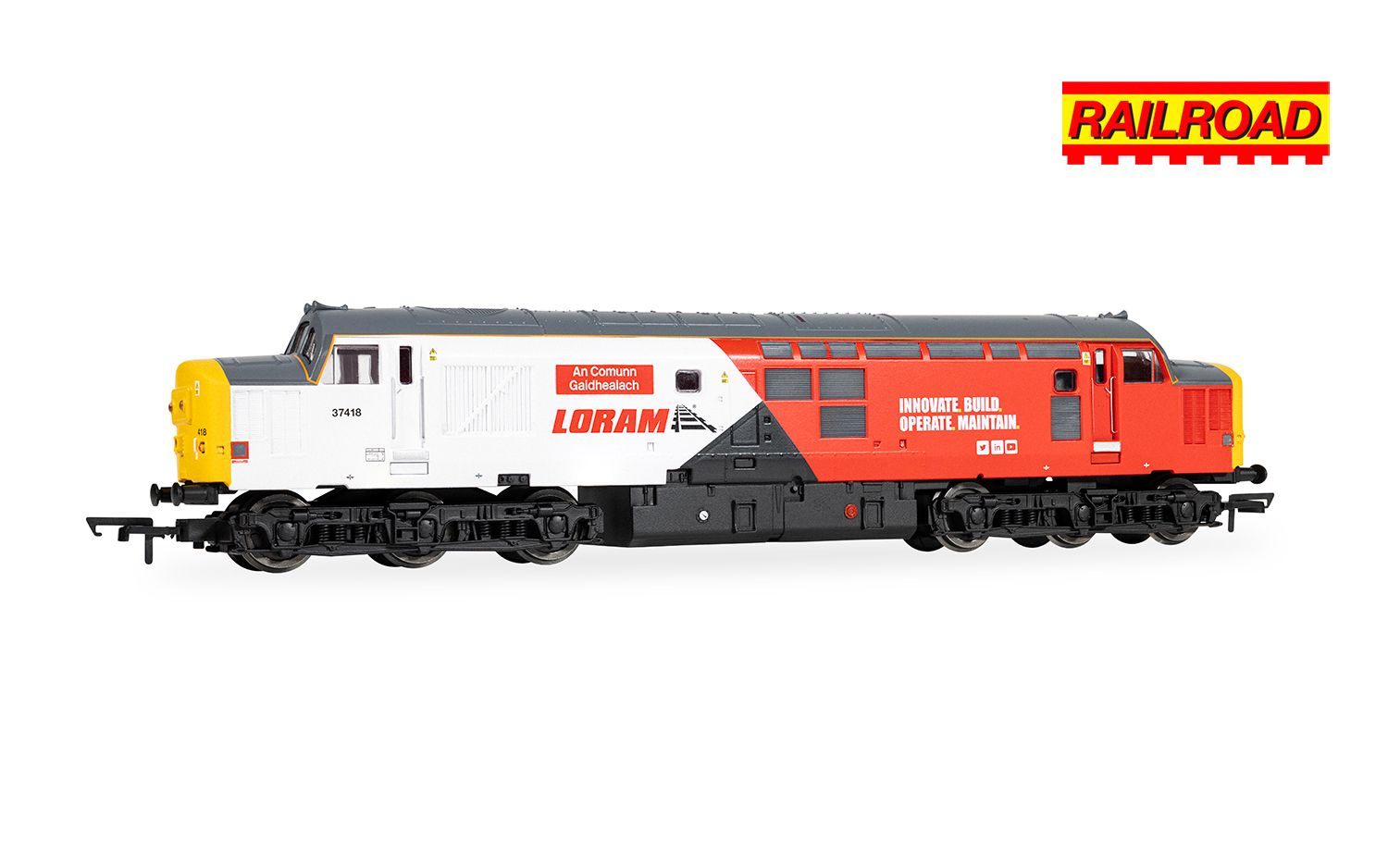(image for) R30436 RailRoad - Loram - Class 37 - 'An Comunn Gaidhealach'