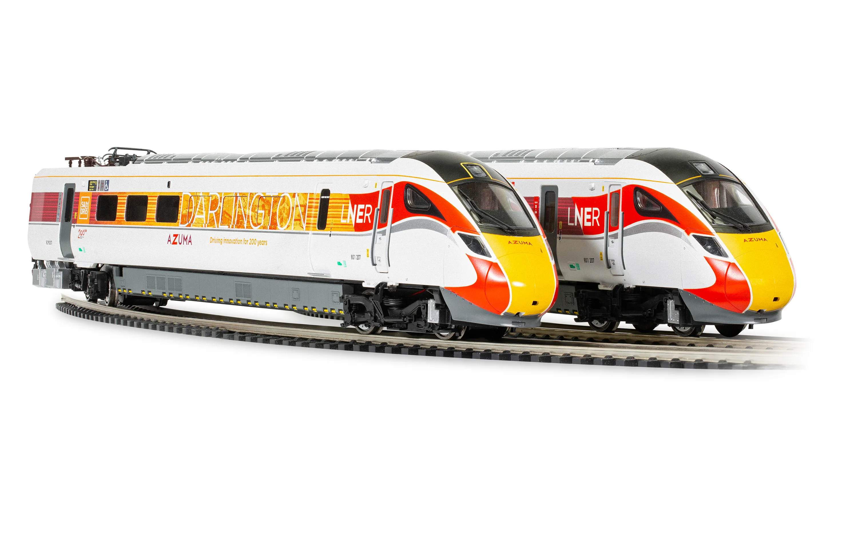 (image for) R30460 LNER Azuma - Class 801/2 - 5 Car Train Pack (Railway 200)