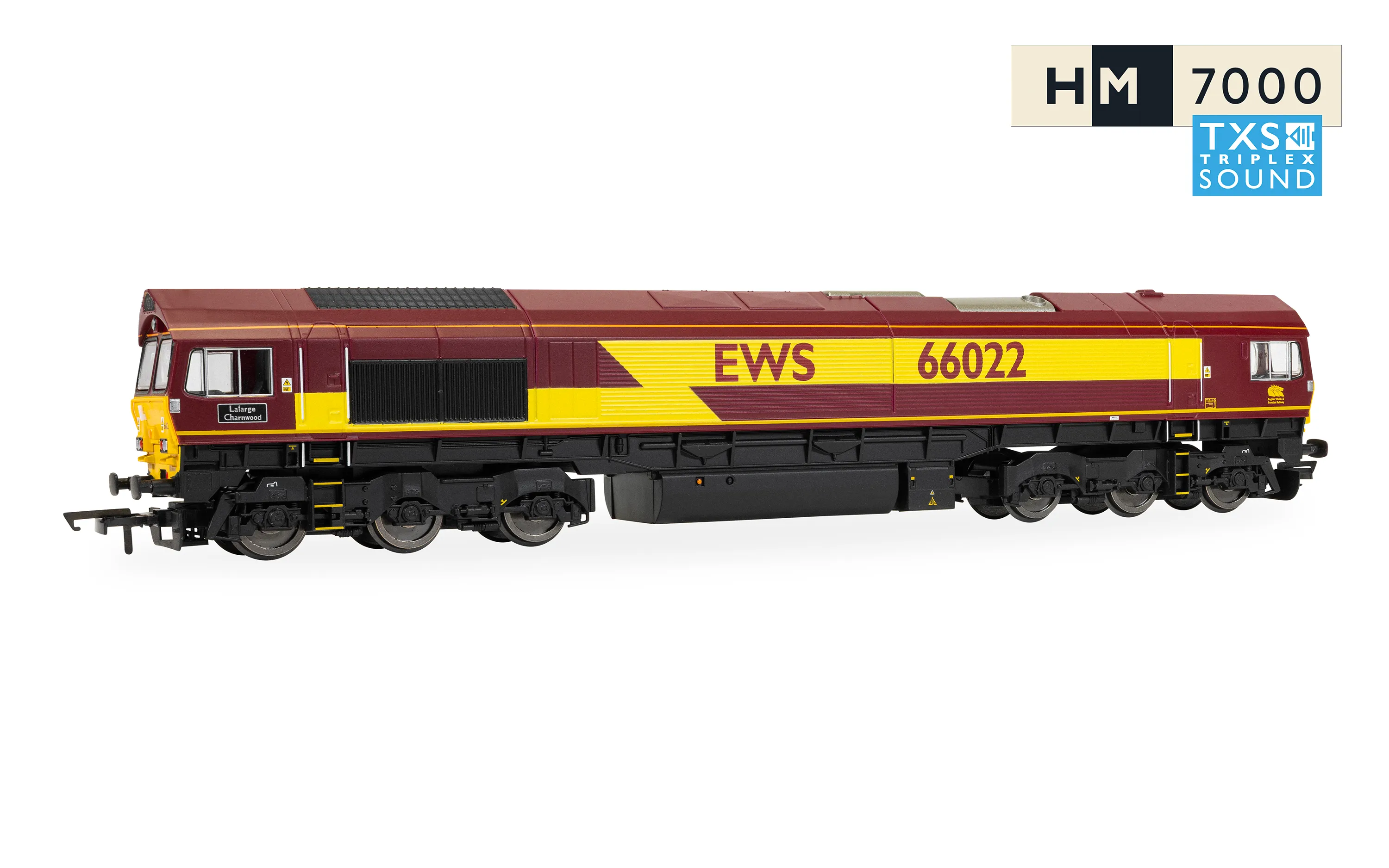 (image for) R30532TXS RailRoad: EWS - Class 66 - 'Lafarge Charnwood' SOUND