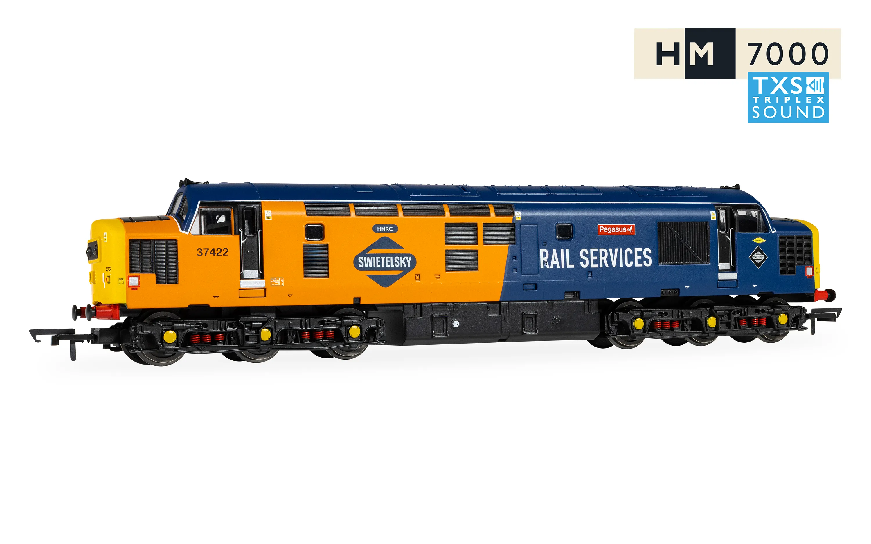 R30544TXS RailRoad: Rail Services Class 37 'Pegasus' 37422 SOUND (image for) R30544TXS RailRoad: Rail Services Class 37 'Pegasus' 37422 SOUND