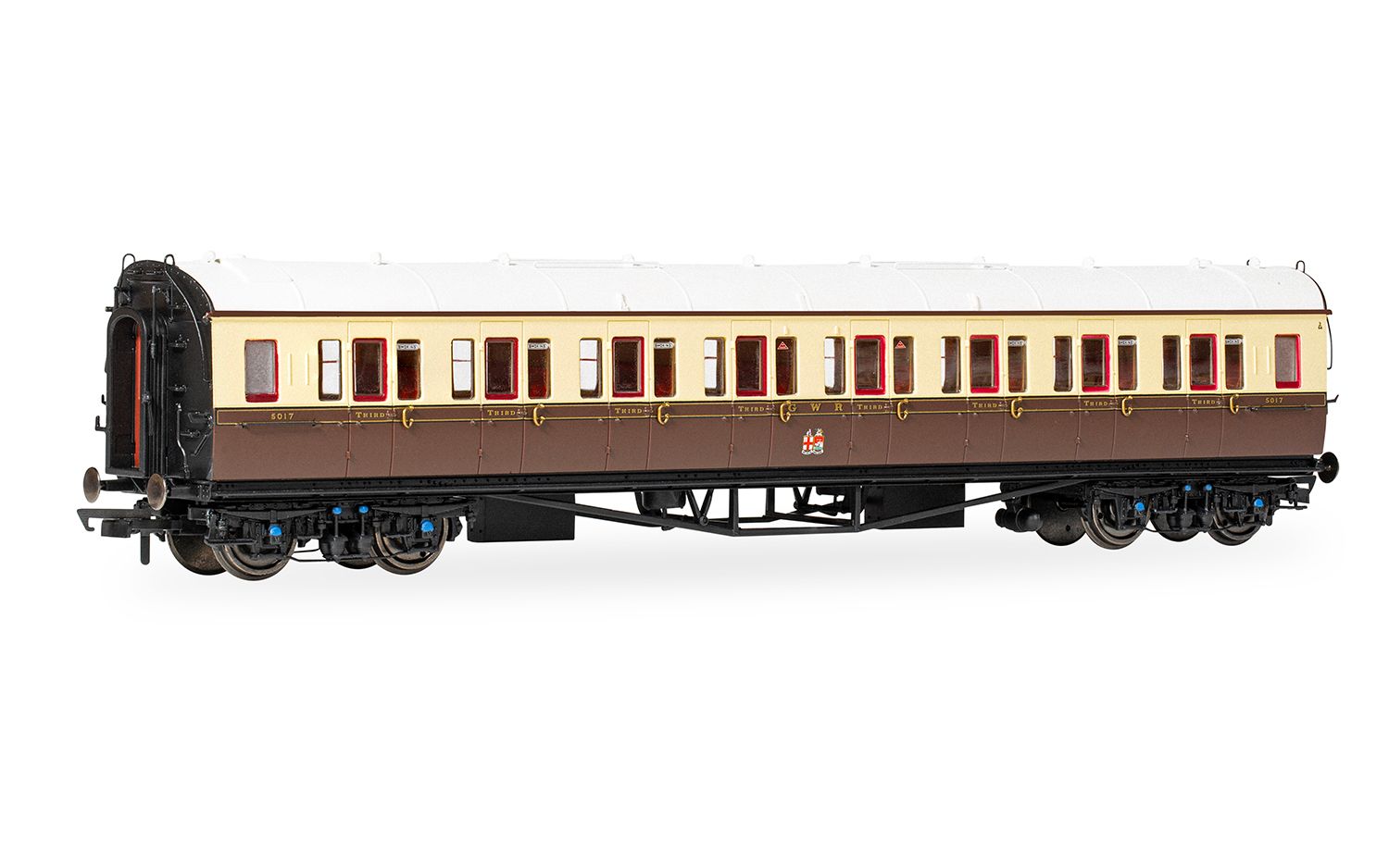 R40469 GWR - Collett Corridor Third Class LH - 5017 - Coach (image for) R40469 GWR - Collett Corridor Third Class LH - 5017 - Coach