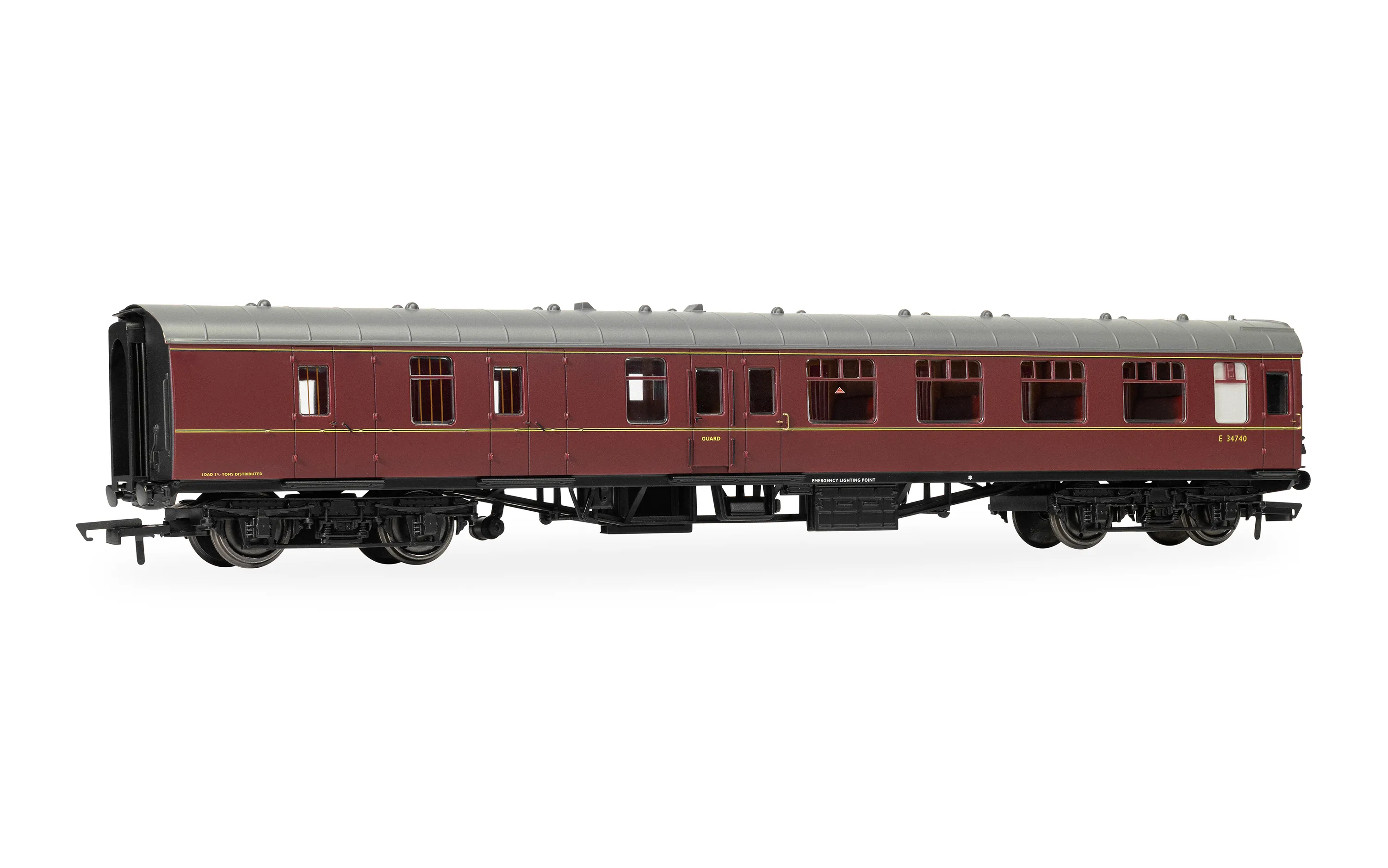 R40513 BR - MK1 Corridor - E34740 - Brake Second Coach (image for) R40513 BR - MK1 Corridor - E34740 - Brake Second Coach
