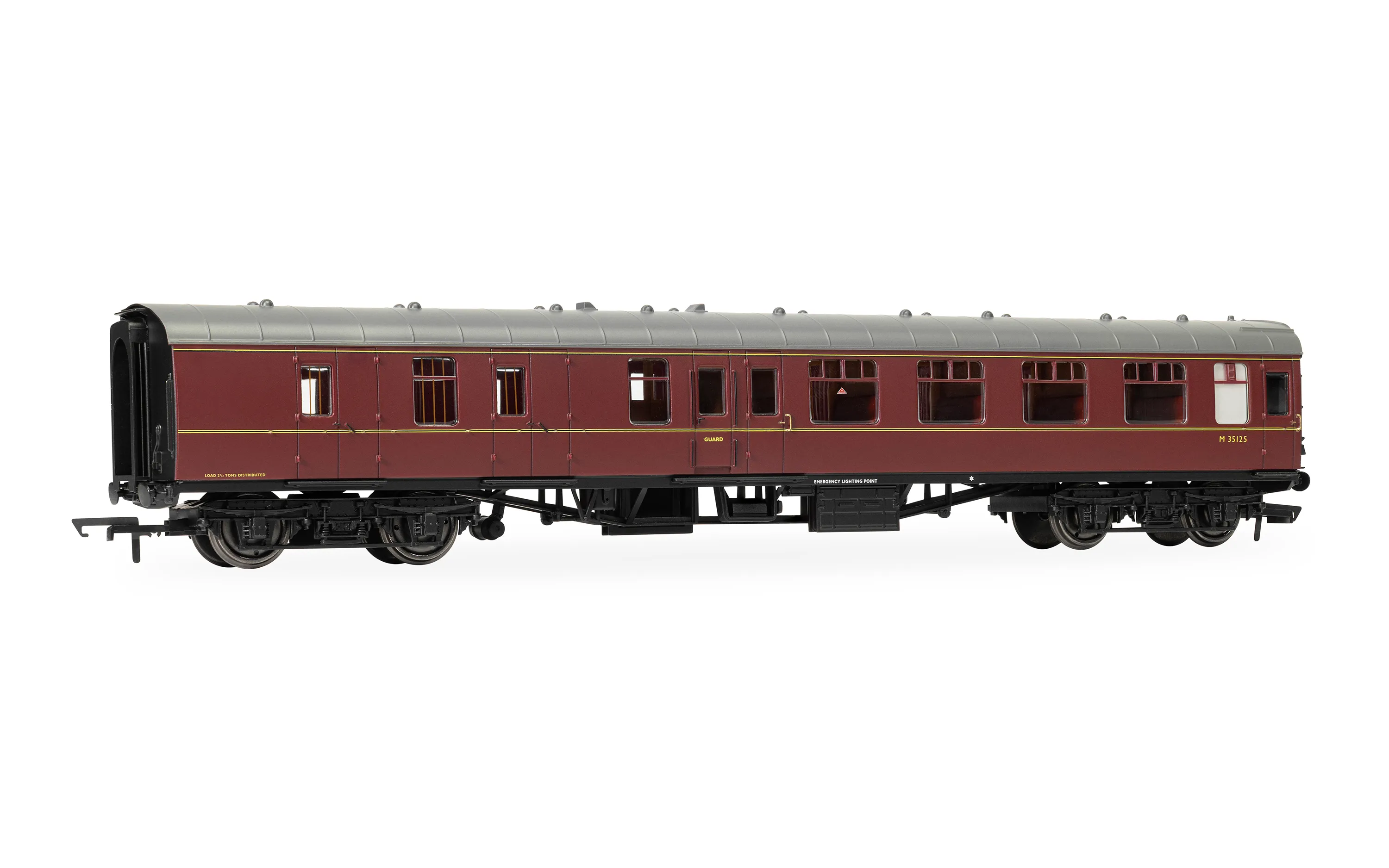 R40515 BR - MK1 Corridor - M35125 - Brake Second Coach (image for) R40515 BR - MK1 Corridor - M35125 - Brake Second Coach