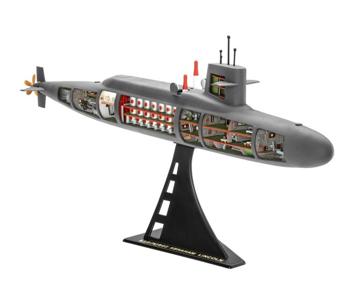 05185 Revell Classics US SSB Abraham Lincoln w/Interior (1:253) (image for) 05185 Revell Classics US SSB Abraham Lincoln w/Interior (1:253)