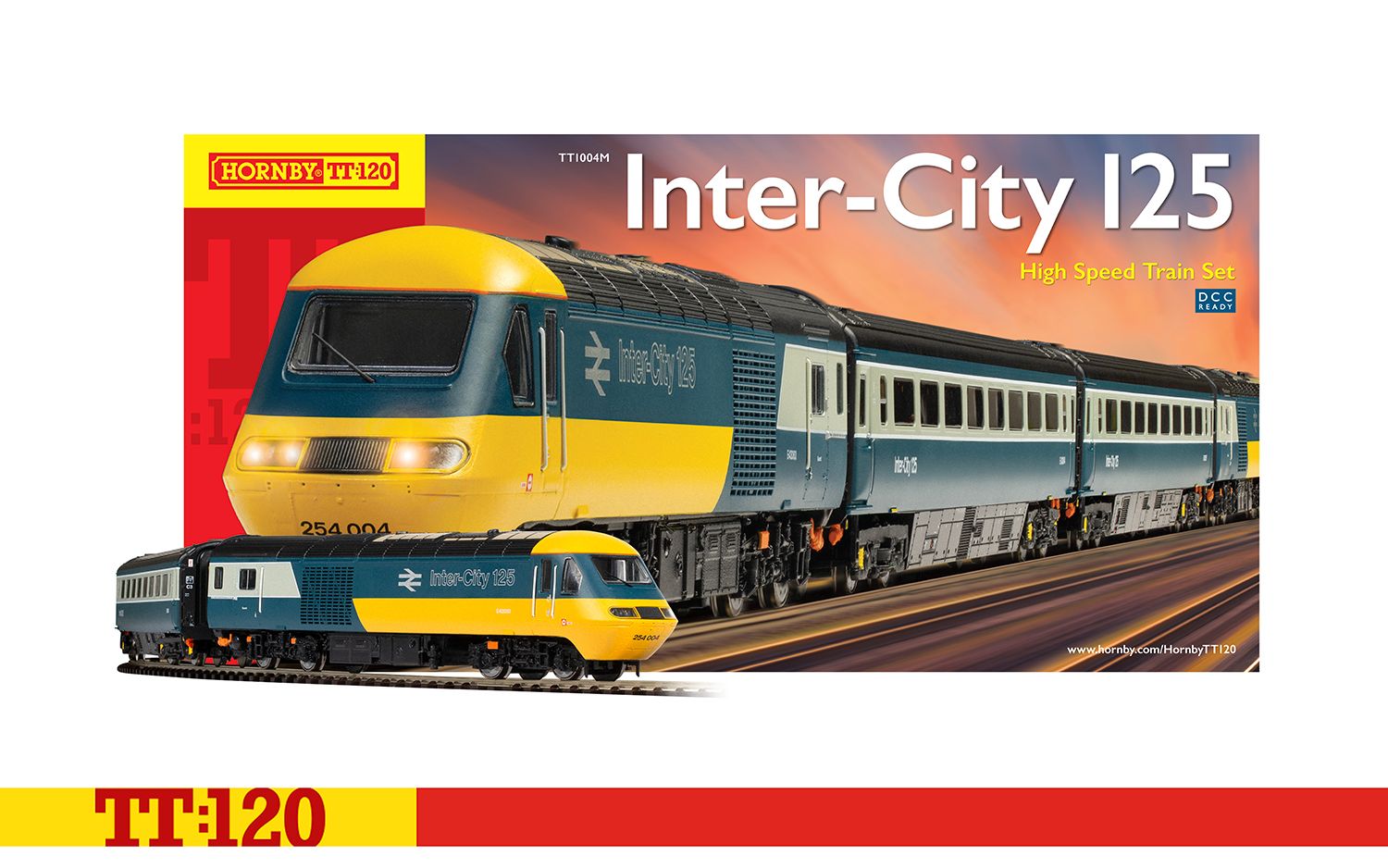 (image for) TT1004M Inter-City 125 High Speed Train Set