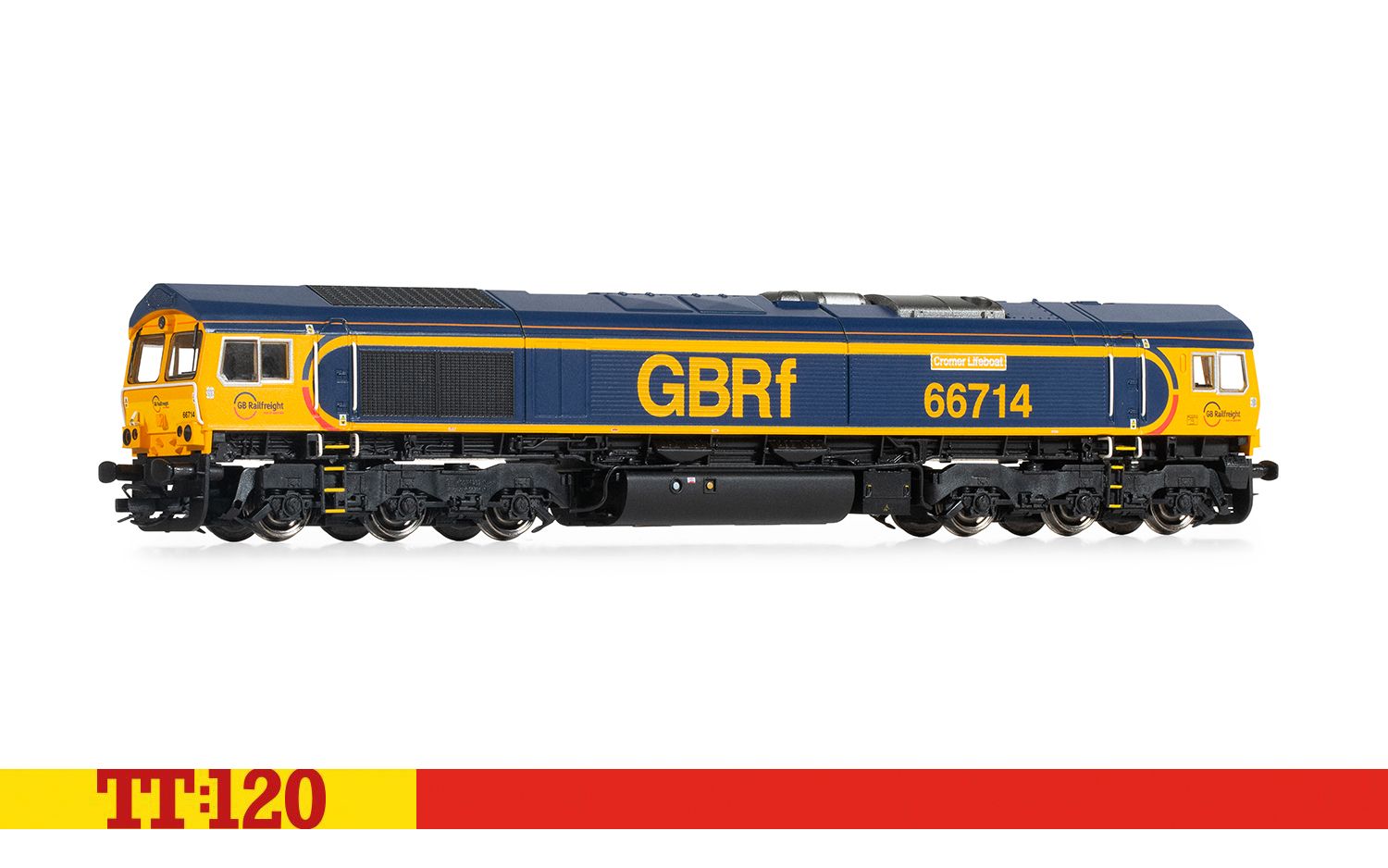 (image for) TT3016M GBRf, Class 66, Co-Co, 66714 'Cromer Lifeboat'