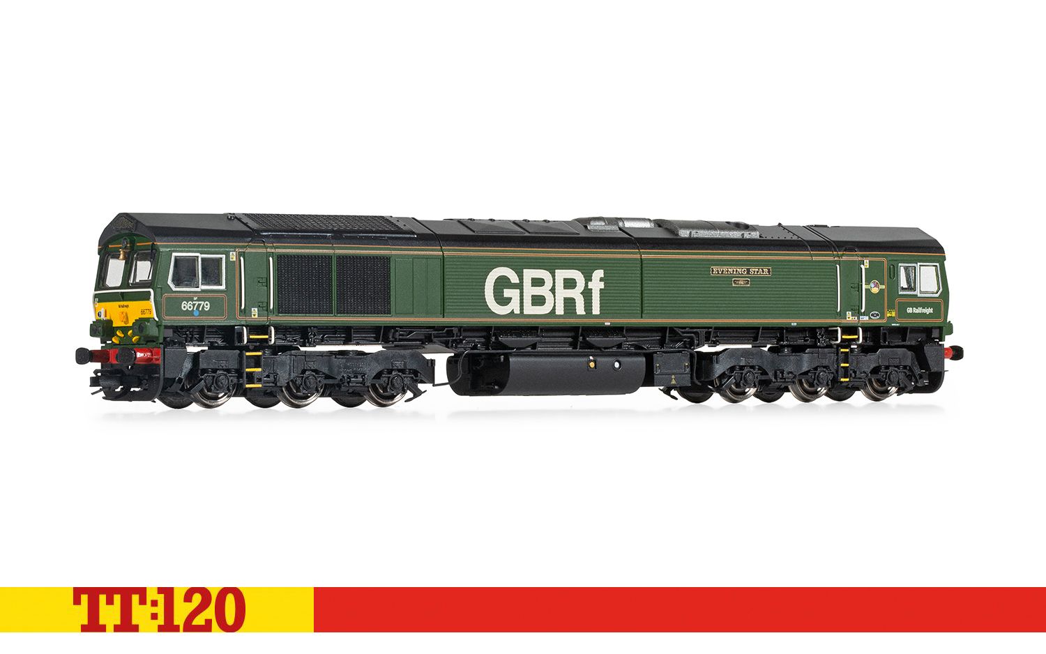 (image for) TT3018M GBRf, Class 66, Co-Co, 66779, 'Evening Star'