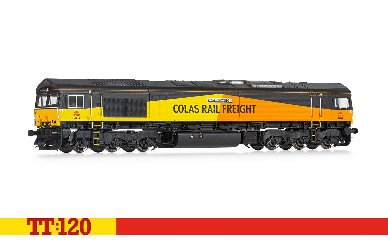 (image for) TT3019M Colas Rail, Class 66, Co-Co, 66850, 'David Maidment OBE'